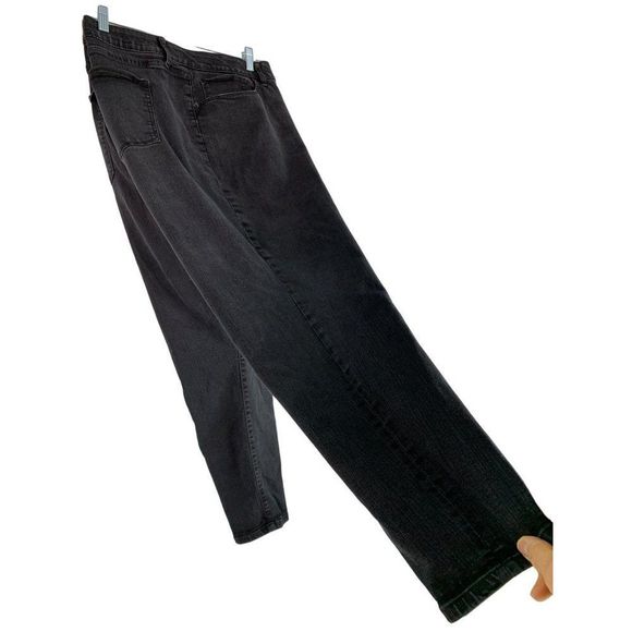 Ava & Viv for Target Black Jeans Size 26W Skinny Crop GUC 6378 Stretch Womens - Picture 3 of 12